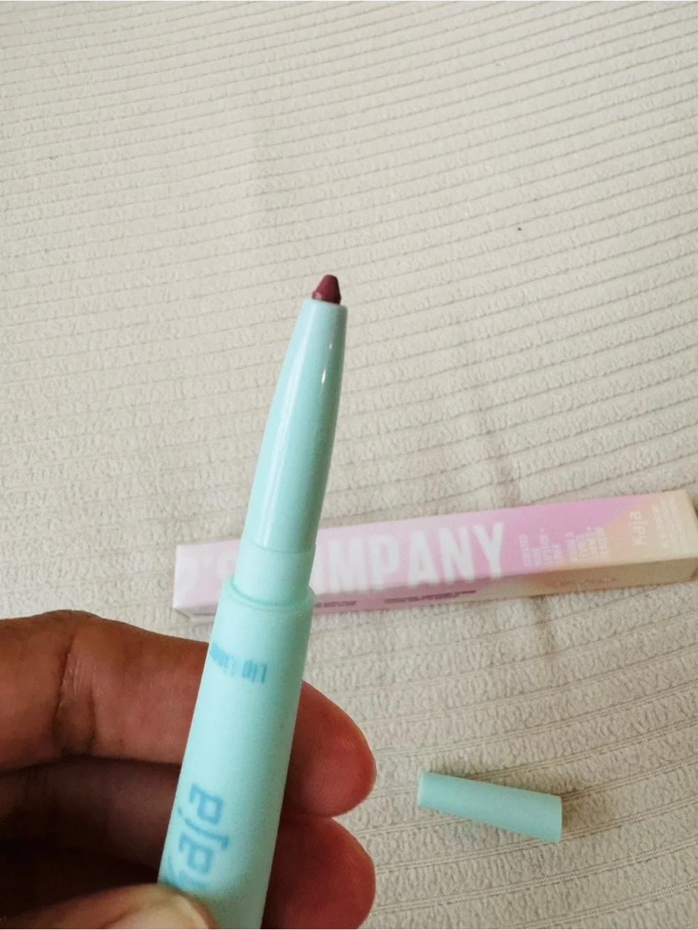 Kaja Dual-Ended Lip Pencil & Crayon in Dark Mauve Pink